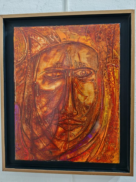 N°83 - Huile sur Toile d'Aléos - 27x35 cm -