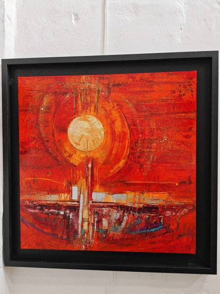 N°88 - Huile sur Toile d'Aléos - Dimensions 60x60 cm -