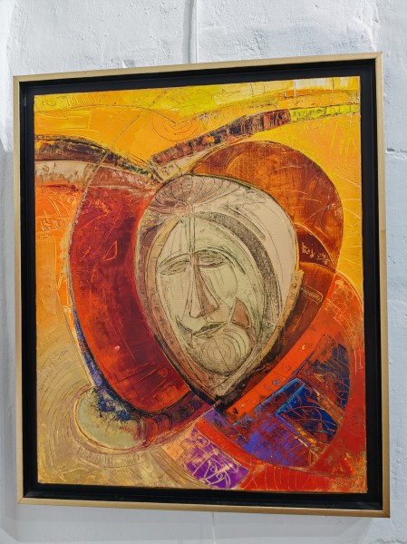 N°92- Huile sur Toile d'Aléos - Dimensions 50x61 cm