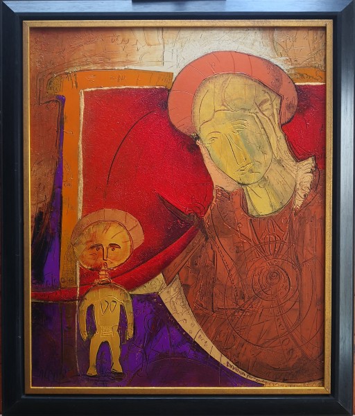 N°197 - Huile sur Toile d'Aléos - Format 12F - Dimensions 50x61 cm - Références 50E61A803