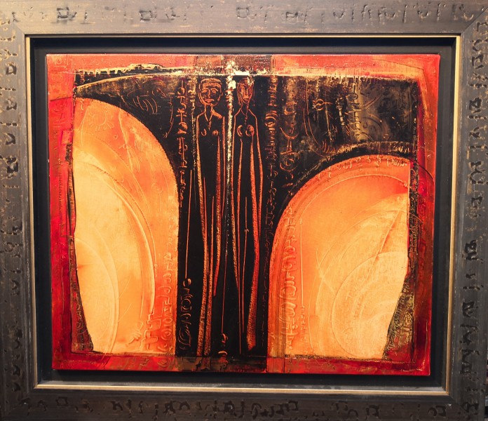 N°215 - Huile sur Toile d'Aléos - Format 15F - Dimensions 54x65 cm - Références 65A54A830