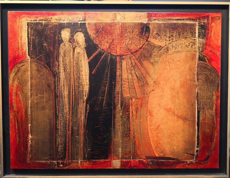 N°211 - Huile sur Toile d'Aléos - Format 20P - Dimensions 73x54 cm - Références 73A54A826