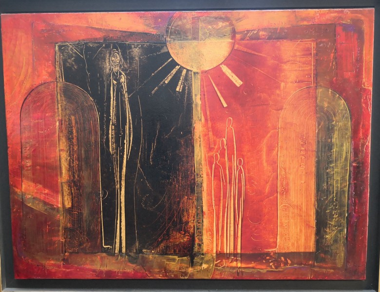 N° 212 - Huile sur Toile d'Aléos - Format 25P - Dimensions 81x60 cm - Références 81A60A827